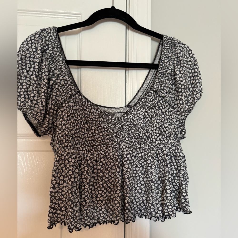 Urban Outfitters Flowery Flowy Top